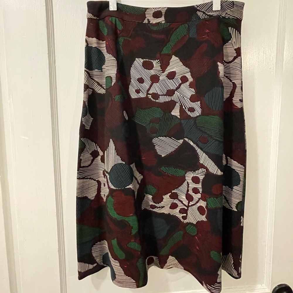 Anthropologie / Isla Maude A-Line Stretch Jersey Skirt